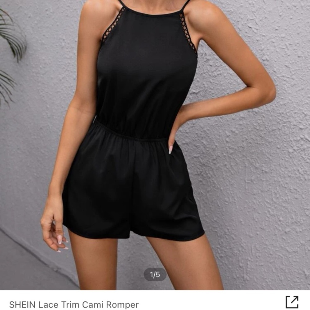 SHEIN black romper